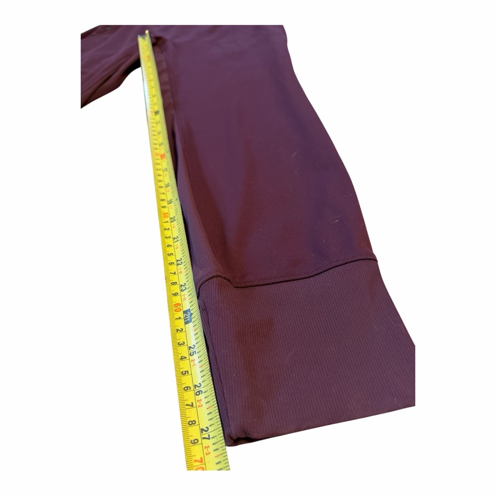 Athleta Women’s Maroon Joggers Size Medium - Picture 7 of 9